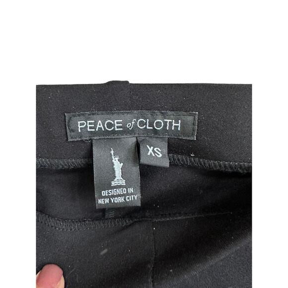 Peace of Cloth Ryan‎ Legging Paramount Knit Black Faux Leather XS - Picture 4 of 7